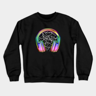 Headphones Crewneck Sweatshirt